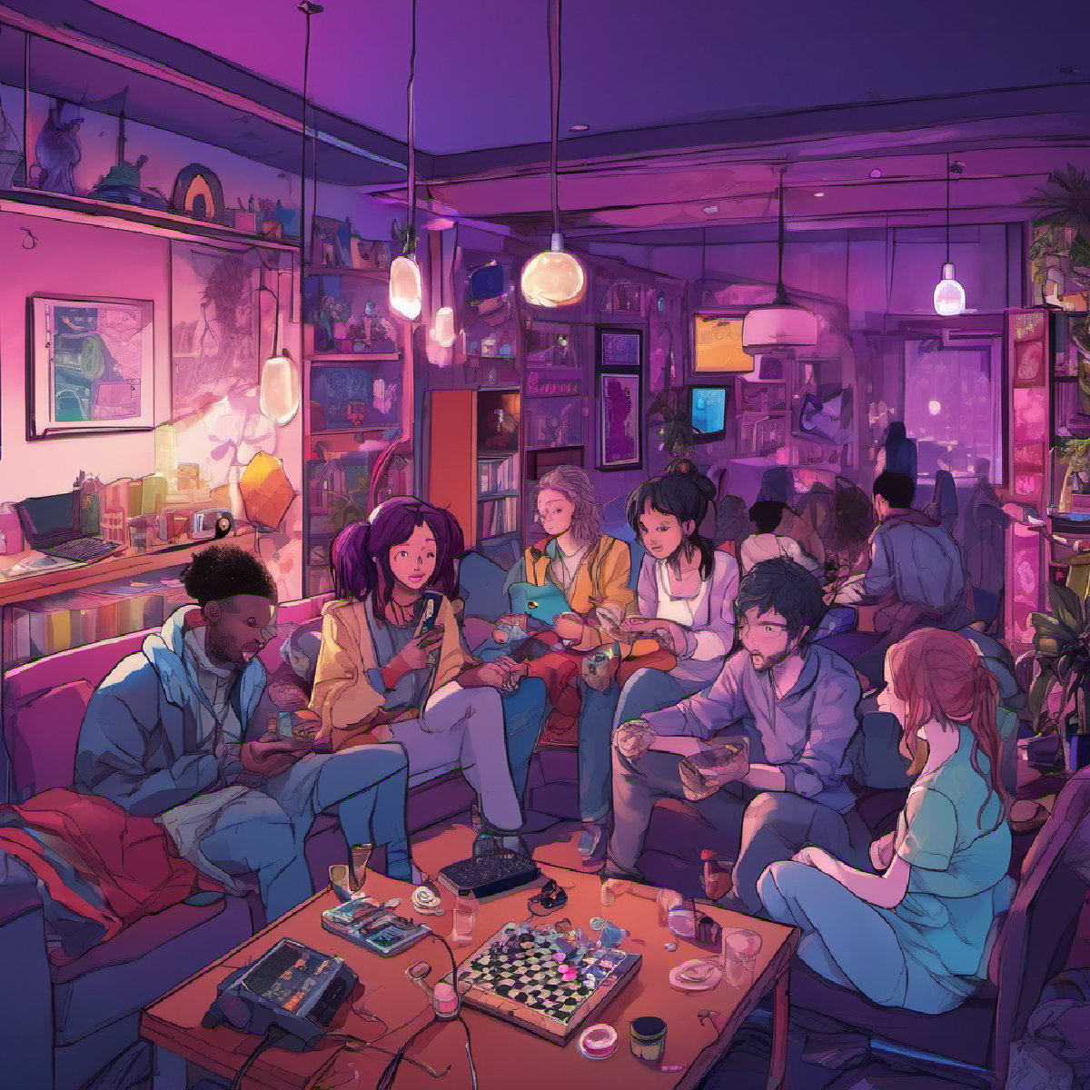 Anime District's Gaming and Anime Night!